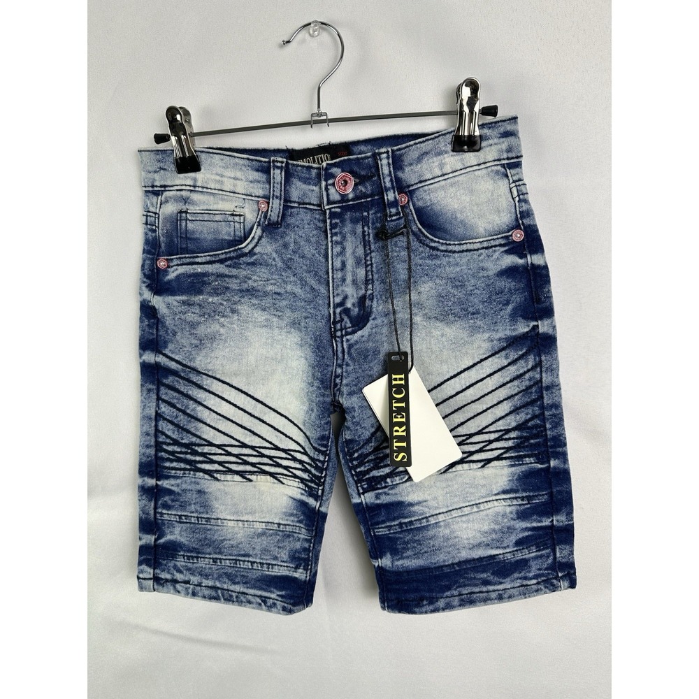 Demolition Kids-Boys Sz 8 Jeans Stretch Shorts Cotton